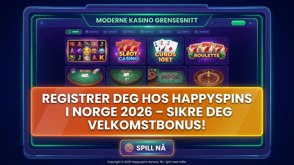 Registrer deg med bonus